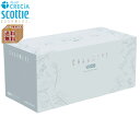 【在庫限りの大特価※←】【同梱不可】Scottie(スコッティ) スコッティ カシミヤ エレガント ティシュー 440枚(220組)×10パック ケース販売 日本製紙クレシア(3)
