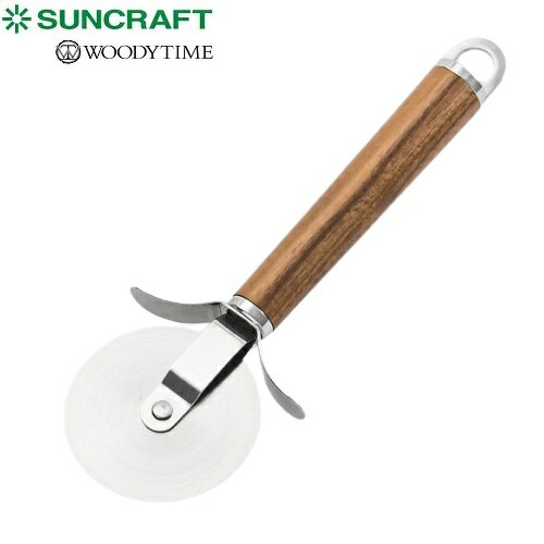 WOODYTIME（ウッディタイム）　ピザカッター　キッチンツール　SUNCRAFT（サンクラフト）　WT-18