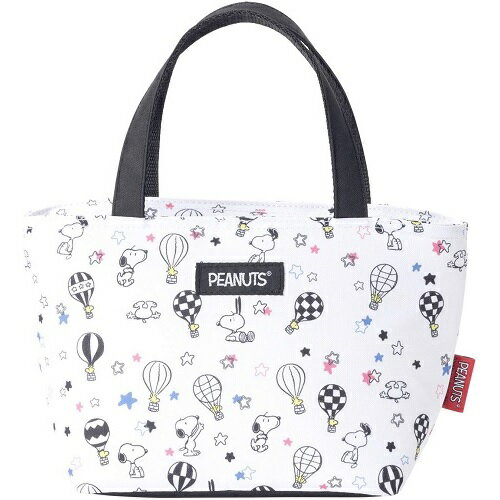 【在庫限りの大特価※←】SNOOPY（スヌーピー）　バルーンデザイン　保冷ランチトート　保冷バック　アサヒ興洋のサムネイル