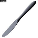 CUTLERY RIKYU デザートナイフ 鋸刃(共柄) ステンシーク(黒酸化発色) カトラリー トーダイ(Todai)(3)