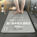珪藻土バスマット 珪藻土マット 珪藻土 プレゼント ギフト バスマット 足拭きマット 足ふきマット お風呂マット 水切りマット 速乾 吸水 おしゃれ 可愛い か...