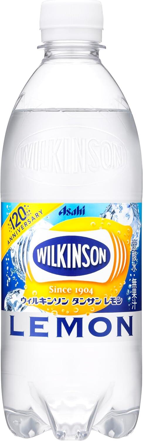 アサヒ飲料 ウィルキンソン タンサン レモン PET500mlx24本