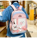 【超目玉週末セール 72Hセール 3380⇒2704円】 学生リュック 3点セット リュック リュックサック レディース 超軽量 アウトドア リュックバッグ 大容量 遠足 人気 高校 リュックサック 女子 防水 レディース デイパック 自転車 通学