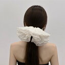 【超目玉週末セール 72Hセール 680⇒612円】 まとめ髪 シュシュ 髪留め シースルー 光沢 トレンド 大人っぽい ヘアアクセサリー カジュアル ヘアゴム 大人 可愛い エレガント フォーマル 結婚式 韓国風 大人 跡がつきにくい おしゃれ