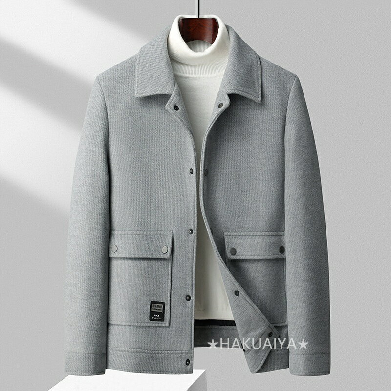 トレンチコート男性用ショートコート...