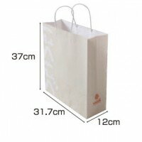 はくばく紙袋(ギフト用手提げ袋)1枚