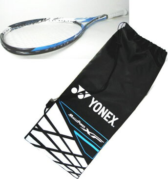 ヨネックス YONEX ソフトテニスラケット　初級者用モデルマッスルパワー200XFガット張り上げ完了＆専用ケース付き