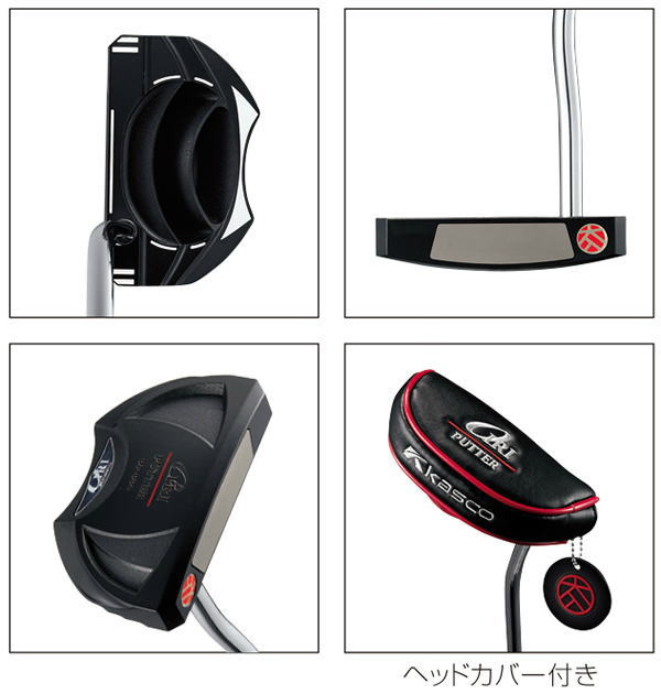 送料無料！キャスコ【Kasco】ゴルフクラブ パター大入りパター　OIRI PUTTER　スリットマレット型