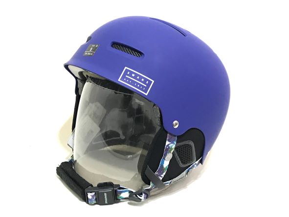 SWANS ヘルメット / HSF-200 スワンズヘルメット　頭の形に馴染むヘルメットネイビー　 Sサイズスノーヘルメット・スキー・フリーライド・スノーボード