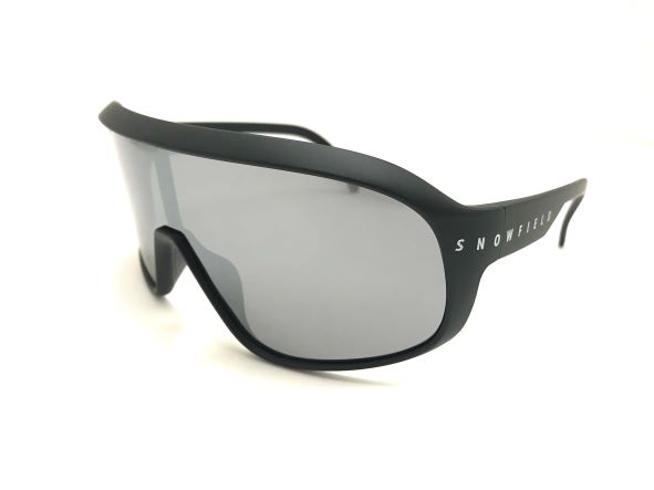 SNOWFIELD　F3　Polarized  / スノーフィールド　ミラーレンズ　偏光　サングラス　ブラック　大きなレンズで目を守る