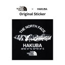 ザ・ノース・フェイス THE NORTH FACE ステッカー Shiroumasanzan Sticker NN32501Y