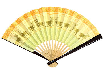 茶道用扇子 お茶扇子 【羊七宝】 5寸◇お茶席 お稽古◇名入れ可能 贈り物 お土産 京都 白竹堂ブランド