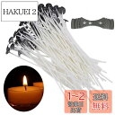SHULLIN 100本セット 綿100% キャンドル用芯 ロウソクの芯 ソイワックス 加工 天然大豆100% キャンドル芯 座金付き コーティング芯 パーティー 誕生日 ハロウィン ジェルキ ャンドル 向け