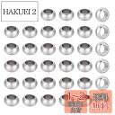 UNICRAFTALE 60個 ロンデルビーズ 10mm 304ステンレス製スペーサービーズ ラウンドビーズ マルイビーズ 大穴ビーズ ステンレス鋼色 光沢メタ...