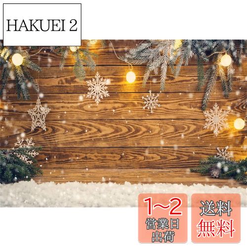 Qinunipoto クリスマス Merry Christmas 写真撮影用 背景布 背景 布 写真 ?影 撮影用 人物撮影 子供撮影 壁 ランプ 背景シート 写真館 撮影スタジオ用 自宅用 パーティー ビニール製 2.1x1.5m
