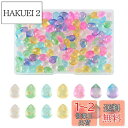 Beadthoven カラフル しずくビーズ ガラスチャーム 透明 つや消し 約140個/箱 7色 雫形 ティアードロップ ペンダントパーツ ガラスビーズ グリ...