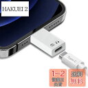 Beraypoo タイプC 変換アダプタ iPhone/iPadに適用 安全充電 データ伝送 USB-C (メス) - iOS (オス) Type-Cジャック接...