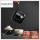 Kaaipee 急須セット 中国茶器 コップ 収納バッグ付き陶器湯呑みセット 旅行ティーセット 携帯茶道具 カササギ