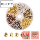 PH PandaHall 約300個/箱 6色 合金 スペーサービーズ 7x3mm 菊座 花座 座金 チベットスタイル ビーズ 平型ロンデル メタルビーズ チャ...