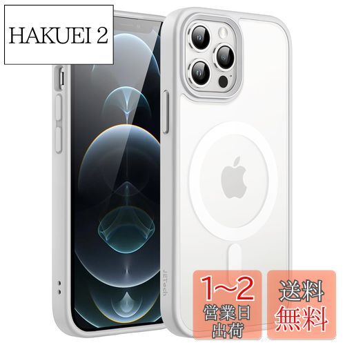 JEDirect iPhone 12/12 Pro 6.1 ޥͥå  MagSafeб ȾƩΥޥå  Ѿ...