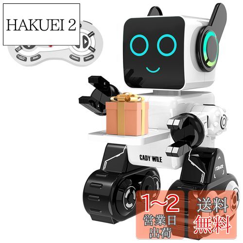 PRANITE ロボット、リモコン おもちゃ 男の子と女の子、音楽ダンス 録音可能 貯金箱付き プロ ...