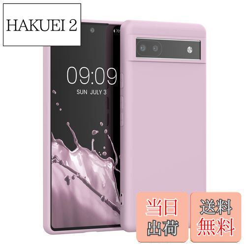 【送料無料】kwmobile スマホケース Google Pixel 6a対応 ケース - 耐衝撃 滑り止め ソフト TPU シリコン - アンティークピンク