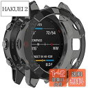 Miimall Garmin(ガーミン) Fenix 6/Fenix 6 Pro/Fenix 6 Sapphire専用ケース Garmin Fenix 6 カバー ソフト TPU材質 ぴったり対応 擦り傷防止 軽量 防衝撃 Fenix 6 Pro 保護ケース バンパー(ブラック)