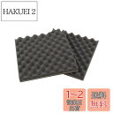 【.co.jp限定】エーモン(amon) 音楽計画 スピーカー背面制振吸音材 約195×195mm 厚さ約25mm 2枚入 (デッドニング用)4956