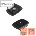 YINKE スペアシュー クイックリリースプレート 2個セット 三脚アクセサリー 交換 Sony VCT-60AV、VCT-D580RM、VCT-D680RMと...