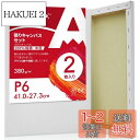 【送料無料】AUREUO 張りキャンバス セット P6 (41cmX27.3cm) 中目 100%コットン 2枚 初心者 絵画用具 芸術絵創作 現代油絵 美術装...