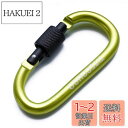 TITECOUGO アウトドア カラビナ 登山 おしゃれ Dフック 頑丈 スナップフック ?スリング ブランコ ミリタリー ハンモックテント ?キャンプ キーホ...