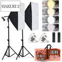 ソフトボックス【 2024新登場LED撮影用ライト】写真撮影ソフトボックス 50x70cm 照明キット 遠隔操作 3色ライトモード 2800K-6000K 撮影...