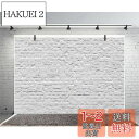 Qinunipoto 写真撮影用 背景布 2.1x1.5m 撮影用 レンガ 写真 背景 壁 白 撮影小道具 写真館 無反射布 レンガの壁 写真の背景 撮影用背景 誕生日用 動画撮影用 生放送用 youtube ポスター ペット ビニール