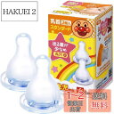 【送料無料】アンパンマン 哺乳びん 替え乳首 スタンダード (丸穴) 2個入
