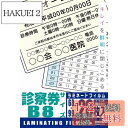 オーム(OHM) オーム電機 100ミクロンラミネーターフィルム20枚 診察券 LAM-FS203