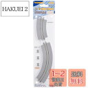 TOMIX Nゲージ ワイドトラムミニカーブレール C140-WT F 30°60°各2本セット 1796 鉄道模型用品