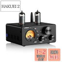 AIYIMA T9 Bluetooth 5.0 100W*2チューブアンプ 2.0チャンネル 真空管 USB DACステレオHiFiホームオーディオデジタルアンプ RCA/COA/Opt/PC-USB、VUメータ付き
