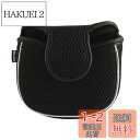 Andux ゴルフパターカバー 四角型 メッシュ パターヘッドカバー MT/TG14 (黒)