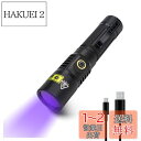 ブラックライト 365nm 20W USB充電式 UVライト レジン用 硬化 強力 紫外線 IPX4防水 2種モード アルミニウム合金製 小型 釣りペット尿検出器 サソリ アニサキス 鑑定 真贋 鉱物用 目には見えない汚れに対策 21700電池を付き (black)