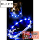 Looking 犬光る首輪 首輪 犬 散歩 ライト 高輝度 防水型 軽量 やわらかい 光る首輪 視認距離400m USB 充電式 夜 サイズ調整可能 ペット 夜間 安全 お散歩 猫 小型犬 中型犬 大型犬 LED発光首輪 ブルー