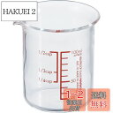 HARIO(ハリオ) 日本製 耐熱ガラス製 メジャーカップ 100ml MJC-10-R-BK