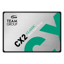 Team 内蔵SSD 1TB SATA3接続 2.5インチ 厚さ7mm CX2シリーズ 日本国内3年正規保証 ?T253X6001T0C101(2)