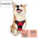 Rabbitgoo 犬 ハーネス 中型犬 13-20KG ソフト かわいい 犬用胴輪 引っ張り防止 負担が少ない首輪 サイズ調整可 夜間反射 抜けない 通気性 咳き込み防止 散歩 歩行補助 老犬介護 しつけ 運動向き 犬 小型犬 大型犬 柴犬 秋田犬 (レッド )