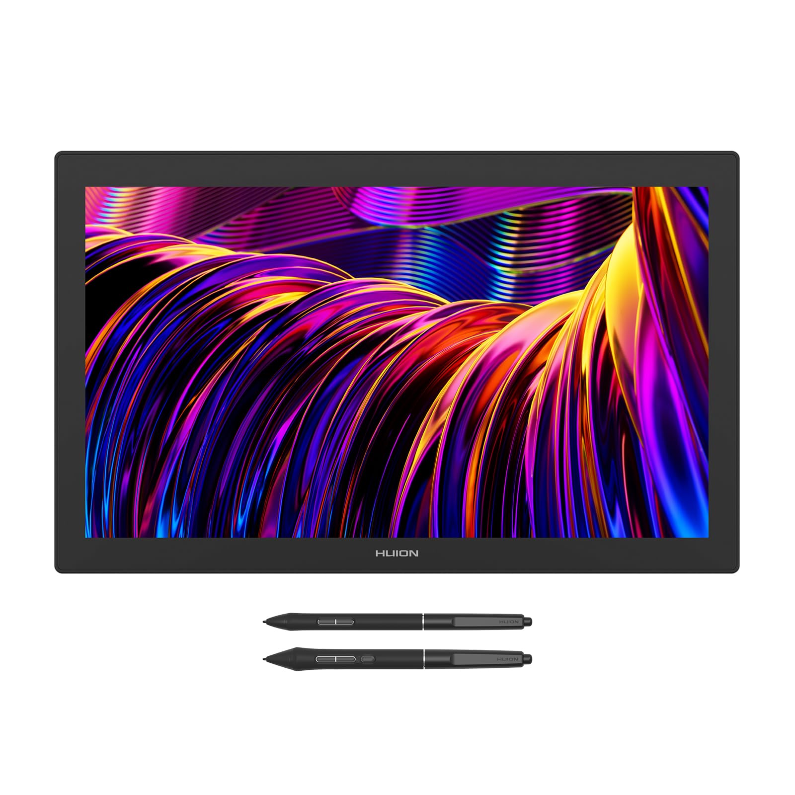 【送料無料】HUION 液タブ 液晶タブレット Kamvas Pro 27 (4K) 27型の大画面 4Kディスプレイ Pentech 4.0テクノロジーへのアップグレードのペンPW600&PW600S(Slim) 16384レベルの筆圧検知に対応 左手デバイス付