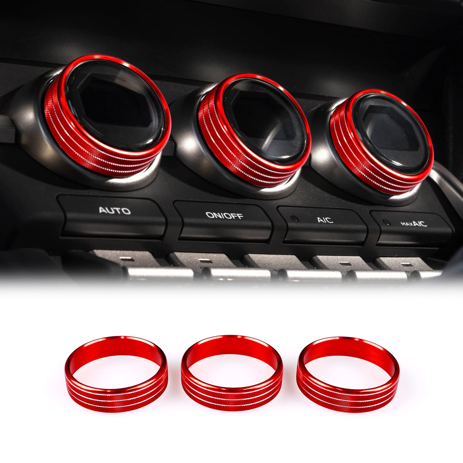 【送料無料】KUNGKIC 新型 トヨタ GR86 ZN8 スバル BRZ ZD8 適用 2021 2022 2023 2024 2025 対応 エアコン スイッチ …