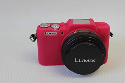 対応 Lumix パナソニック PEN GF7 GF8 パナソニックGF8 パナソニックGF8 カメラカバー シリコンケース シリコンカバー カメラケース 撮影ケース ライナーケース、Koowl製作、外観が上品で、超薄型、品質に優れており、耐震・耐衝撃・耐磨耗性が高い (メイホン)