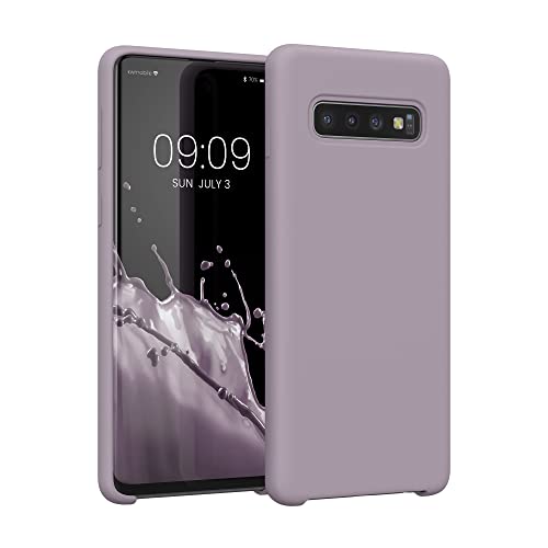 楽天HAKUEIkwmobile スマホケース 対応: Samsung Galaxy S10 ケース - TPU リキッド シリコン カバー - 耐衝撃 傷防止 サラサラ Case