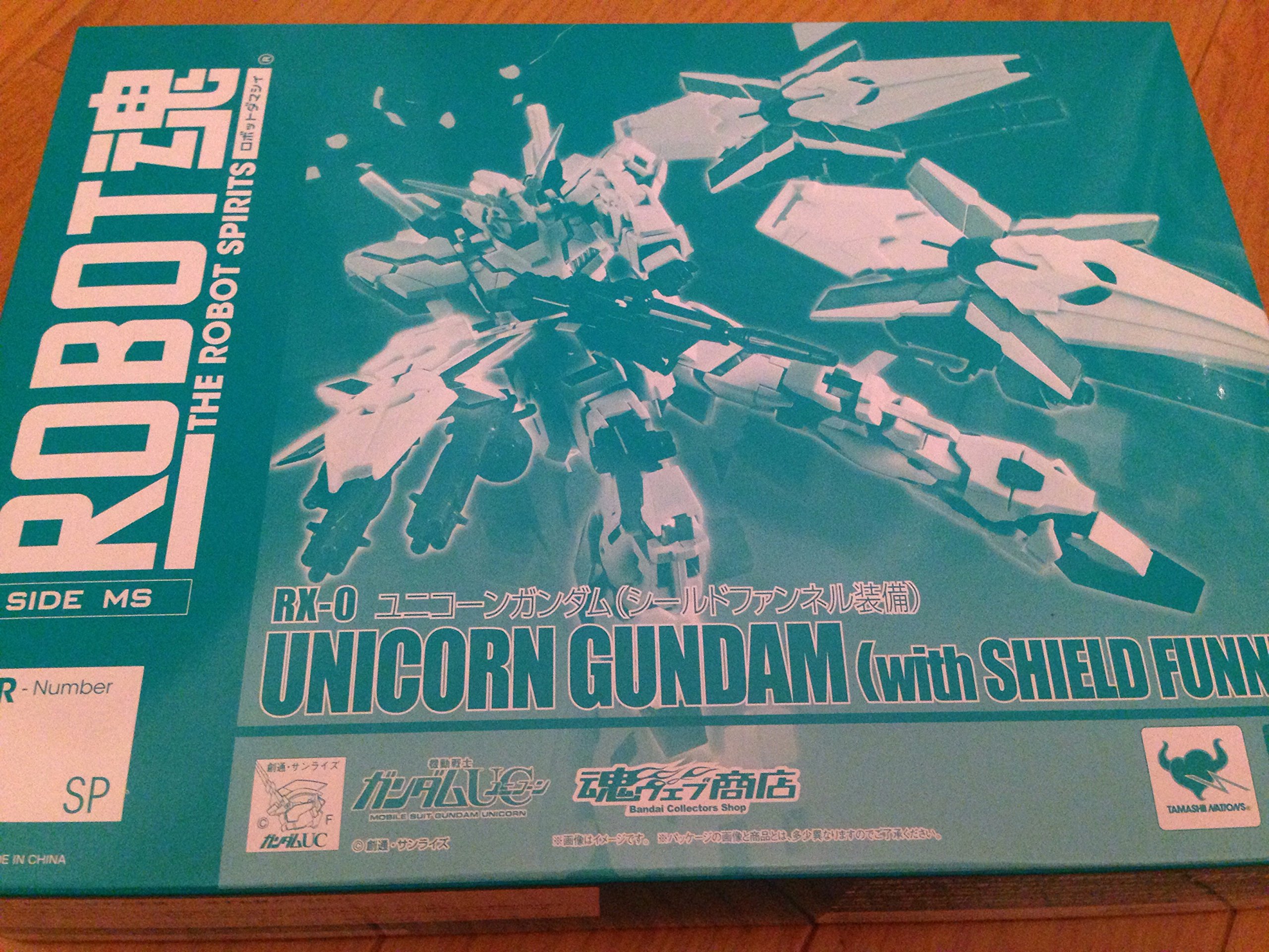 ROBOT魂 SIDE MS ユニコーンガンダム (シールドファンネル装備) 全高約14cm ABS&PVC製 フィギュア