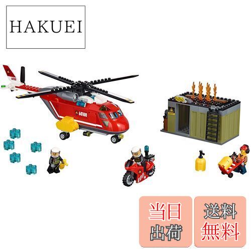 【送料無料】レゴ (LEGO) シティ 消防ヘリコプター 60108