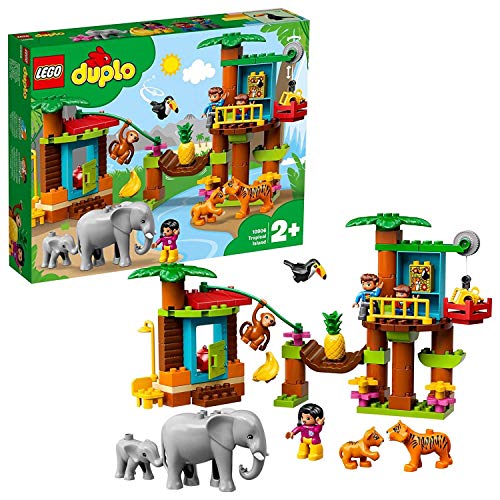 楽天HAKUEIレゴ（LEGO） デュプロ 世界のどうぶつ ジャングル探検 10906 知育玩具 ブロック おもちゃ 女の子 男の子